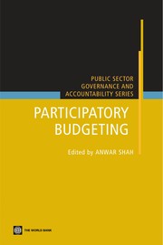 Participatory budgeting edited by Anwar Shah.