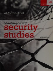 Contemporary security studies edited by Alan Collins.
