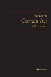 Contracts act : a commentary Visu Sinnadurai.