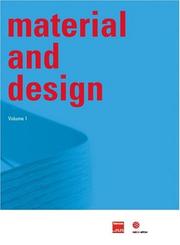 Materials and design : vol 1.
