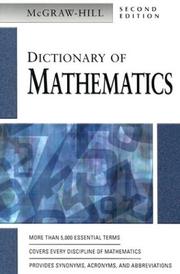McGraw-Hill dictionary of mathematics.