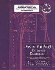 Visual FoxPro 5 enterprise development Rod Paddock ... [et al.].