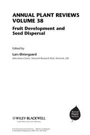Fruit development and seed dispersal edited by Lars Ostergaard.
