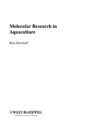 Molecular research in aquaculture [edited by] Ken Overturf.