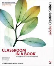 Adobe Creative Suite 2 : classroom in a book.