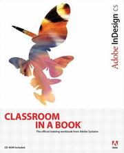 Adobe InDesign CS classroom in a book.