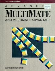 Advanced MultiMate and MultiMate Advantage Mark Brownstein.