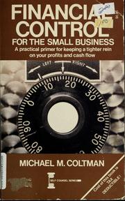 Financial control for the small business Michael M. Coltman.