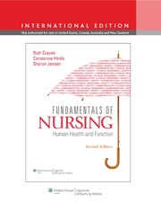 Fundamentals of nursing : human health and function Ruth F. Craven, Constance J. Hirnle, Sharon Jensen.