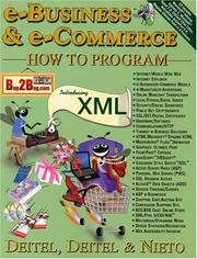 e-business [and] e-commerce : how to program H. M. Deitel, P. J. Deitel & T. R. Nieto.