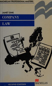 Company law Janet Dine.