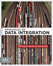 Principles of data intergration AnHai Doan, Alon Halevy and Zachary Ives.