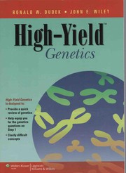 High-yield genetics Ronald W. Dudek, John E. Wiley.