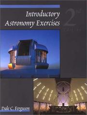Introductory astronomy exercises Dale C. Ferguson.