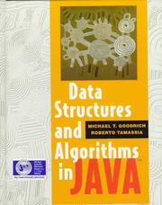 Data structures and algorithms in Java Michael T. Goodrich, Roberto Tamassia.
