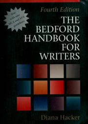 The Bedford handbook for writers Diana Hacker.