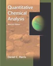 Quantitative chemical analysis Daniel C. Harris
