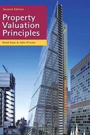 Property valuation principles : David Isaac, John O'Leary.