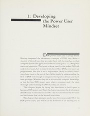 DOS  : power user's guide Kris Jamsa.