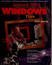 Jamsa's 1001 Windows tips Kris Jamsa.