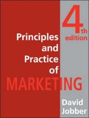 Principles and practice of marketing David Jobber.