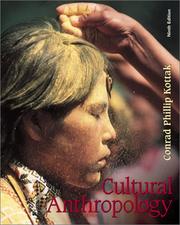 Cultural anthropology Conrad Phillip Kottak.