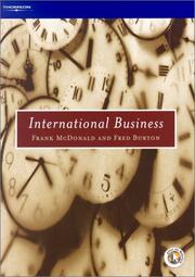 International business Frank McDonald and Fred Burton;