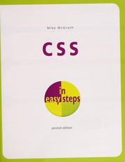 CSS in easy steps Mike McGrath.