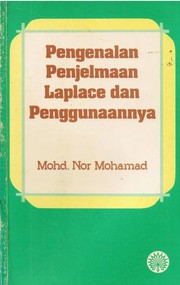 Pengenalan penjelmaan Laplace dan penggunaannya Mohd. Nor Mohamad