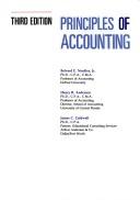 Principles of accounting Belverd E. Needles, Jr., Henry R. Anderson, James C. Caldwell.
