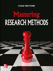 Mastering research methods Chua Yan Piaw.