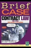 Briefcase on contract law Simon Salzedo, Peter Brunner.