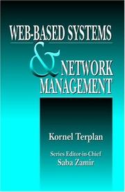 Web-based network systems & network management Kornel Terplan.