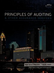 Principles of auditing & other assurance services O. Ray Whittington, Kurt Pany.